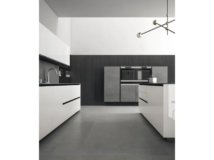 Cucina Design Aspen composizione 5 di Doimo Cucine