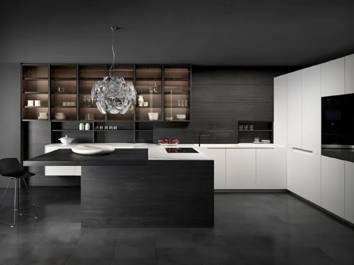 Cucina Design con penisola Extra di Key Cucine